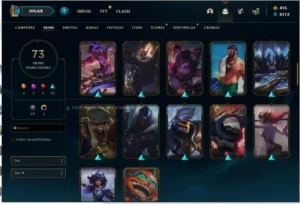 Conta diamante 2 - League of Legends LOL