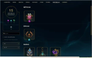 Conta diamante 2 - League of Legends LOL