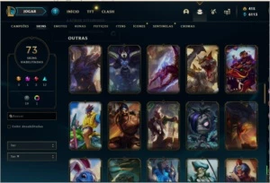 Conta diamante 2 - League of Legends LOL