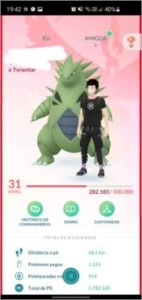 Conta Pokemon GO - Pokémon