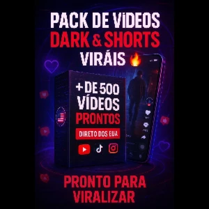Pack De Videos Dark & Shorts Virais Direto Do Eua - Others