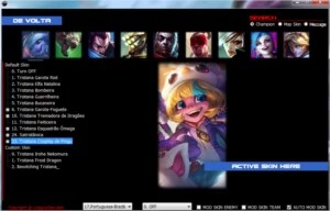 Alterador de Skin LoL - League of Legends