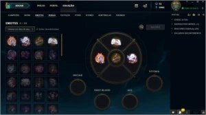 Conta League of Legends lvl 21, 19 campeões 2 skins. LOL