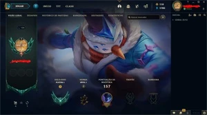 Conta Platina 1 - League of Legends LOL