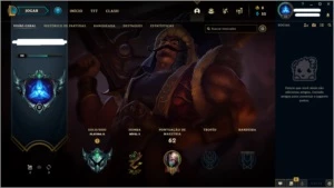 Conta smurf Platina 2 MMR alto. - League of Legends LOL