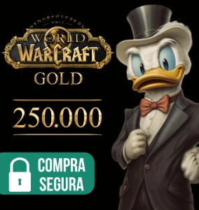 Gold WoW Retail 250k Entrega em Todos os Servers WoW Gold
