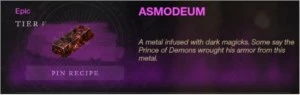 New World - Materiais - Kit Asmodium (Cinabrio + Tolvium)