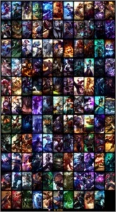 Conta League of Legends - 120 Campeões - 117 Skins LOL