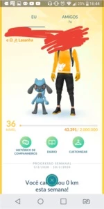 Conta Pokemon Go lvl36 - Pokémon