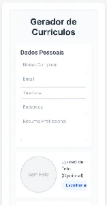 Script Gerador de Curriculos
