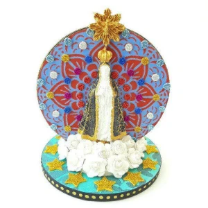 Relicário Nossa Senhora Aparecida - Artesanato e Personalizados