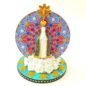 Relicário Nossa Senhora Aparecida - Artesanato e Personalizados