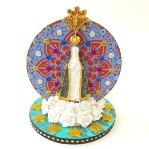 Relicário Nossa Senhora Aparecida - Artesanato e Personalizados