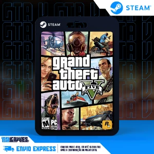 Gta 5 Grand Theft Auto V - Pc Steam