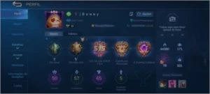 Conta Mobile legends com skin KOF Kula ( MLBB )