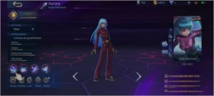 Conta Mobile legends com skin KOF Kula ( MLBB )