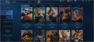 Conta Mobile legends com skin KOF Kula ( MLBB )