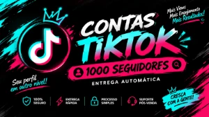 Tiktok 1k de seguidores - Redes Sociais