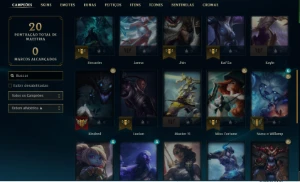 Conta Lol Mestre 6Pdl! 29,6MIL Ea E-Mail Não Verificado. - League of Legends