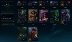 Conta Lol Mestre 6Pdl! 29,6MIL Ea E-Mail Não Verificado. - League of Legends