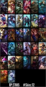 VENDO CONTA NO LOL PLATINA 2 - League of Legends
