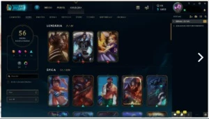 TROCO CONTA LOL DIAMANTE 4 POR TIBIA COINS ACEITO 750 - League of Legends