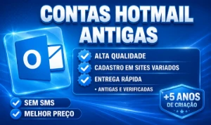 [Promoção] 40X 100X Contas Email Hotmail/outlook Br | Antiga