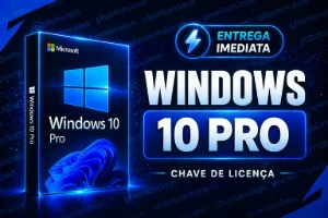 Windows 10 Pro - Entrega Agora - Softwares e Licenças