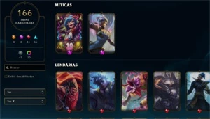 Conta Lol d2 barato - League of Legends