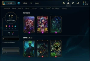 Conta LOL  com Vayne Ladra de Almas e Annie Hextech - League of Legends