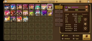 Nyx (rei fada dark) - Summoners War