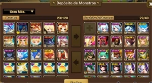 conta de sw SEIS NAT 5, conta nvl 50 - Summoners War
