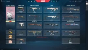 CONTA TOP VALORANT | 96 SKINS | 11 FACAS | 😲😲😲