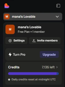 Conta Lovable Antiga - Outros