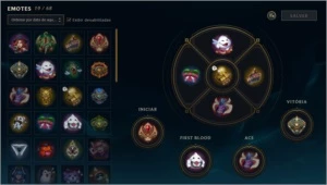 Conta Platina, 128 SKINS, 11 GEMAS, CHROMAS - League of Legends LOL