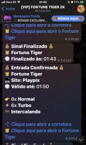 Robo De Sinais Tiger Fortune✅ - Outros