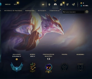 Conta Platina 4 - 25K De EA - League of Legends LOL