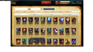 Conta com Thresh Campeonato, riot blitz e 71 champs - League of Legends LOL