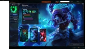 Conta com Thresh Campeonato, riot blitz e 71 champs - League of Legends LOL