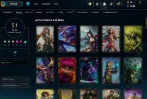 [Entrega Automática] Conta Lol Bronze, 51 Skins, Upada à Mão - League of Legends