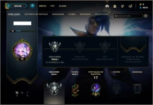 Conta Prata 1 - League of Legends LOL