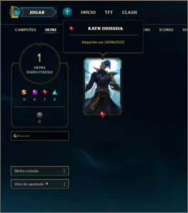 Conta Prata 1 - League of Legends LOL