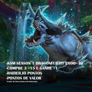Wow - Season 1 - COMPRE 3 LEVE 4 M+18- Mítica +18 - Blizzard