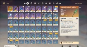 Zhongli + Jade Spear + Qiqi - Genshin Impact