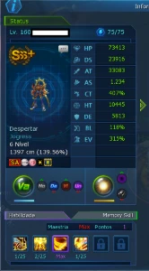 Conta LADMO Mid-End Game - Digimon Masters Online