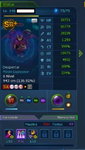 Conta LADMO Mid-End Game - Digimon Masters Online