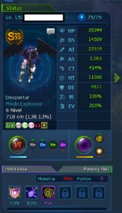 Conta LADMO Mid-End Game - Digimon Masters Online