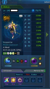 Conta LADMO Mid-End Game - Digimon Masters Online