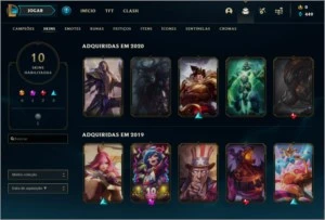 Conta LOL Smurf LV 30+ (Skins raras)l - League of Legends