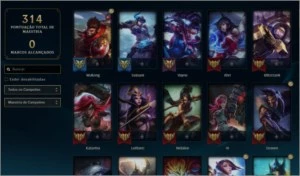 vendo conta league of legends LOL
